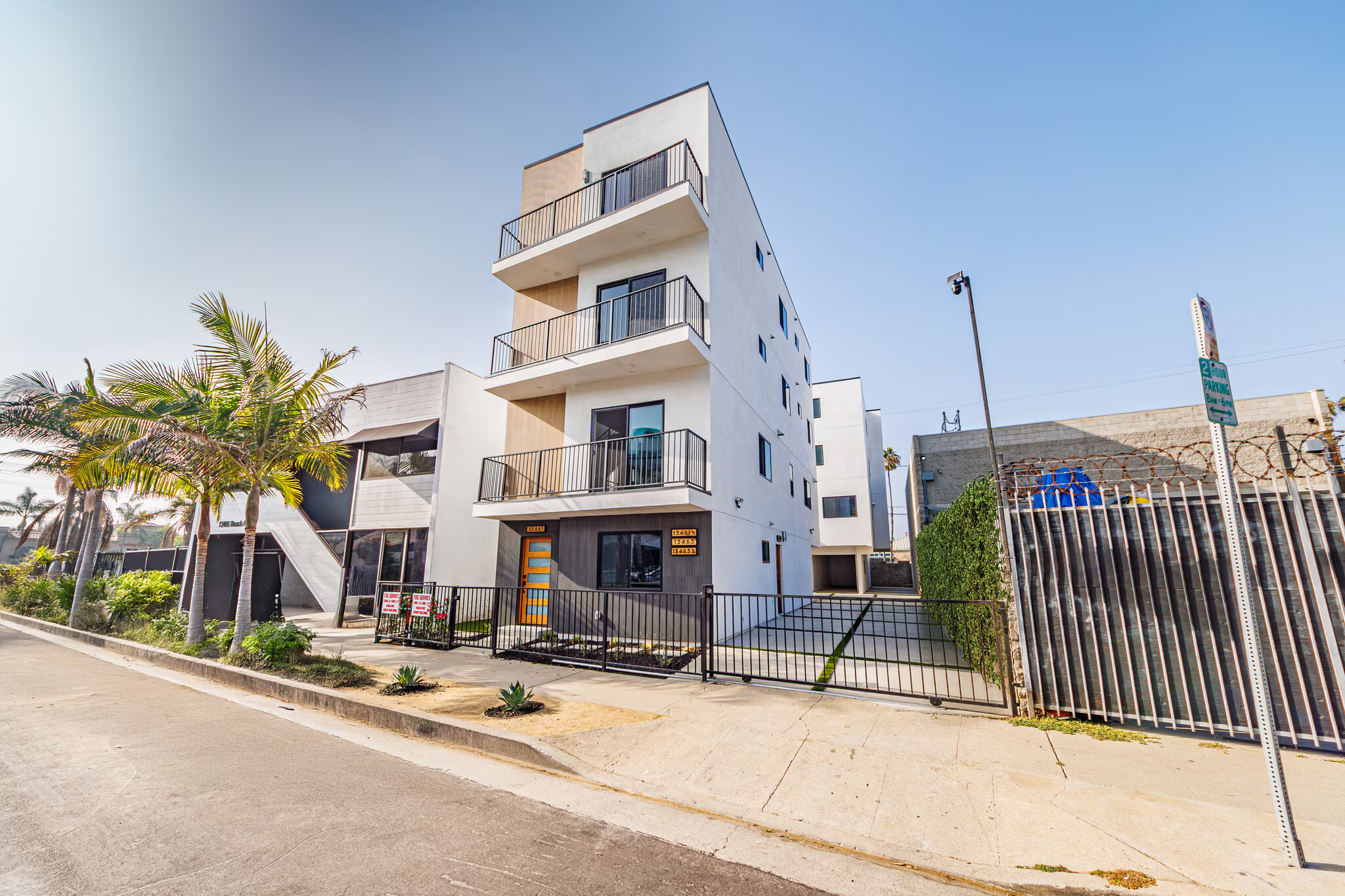 Rare New Construction Fourplex in Marina Del Rey — 13461 Beach Ave, Marina Del Rey, CA 90292 — commercial property